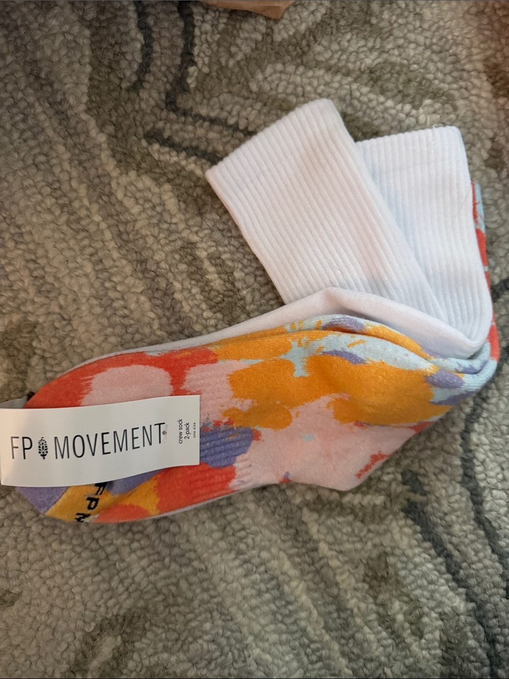 Free People Movement Trail Away Sock Pack- Blush Combo - Picture 5 of 5